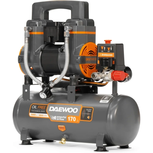Безмасляный компрессор высокой производительности DAEWOO DAC 180S фото 6
