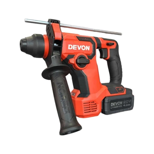 Аккумуляторный перфоратор DEVON 2 АКБ 4 Ач, ЗУ, сумка 5408-Li-20RH-SET фото 3 Аккумуляторный перфоратор DEVON 2 АКБ 4 Ач, ЗУ, сумка 5408-Li-20RH-SET фото 3