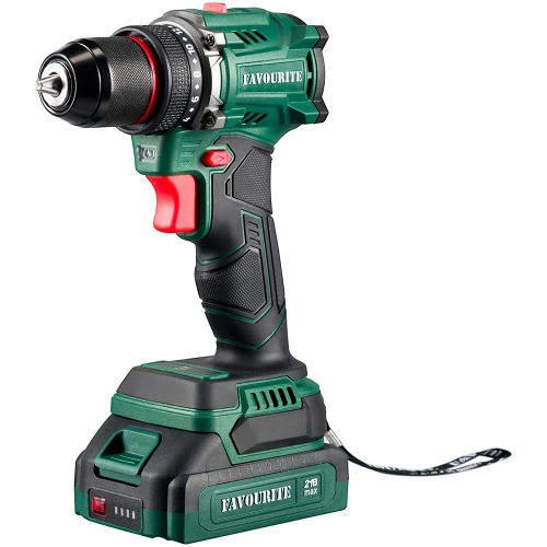 Дрель-шуруповёрт акк. FAVOURITE DC NB21 Li-ion, 21В, бесщёточн. 121150221 фото 3