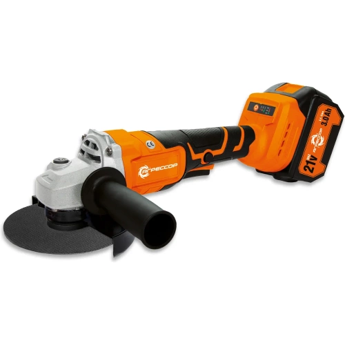 Аккумуляторная УШМ Агрессор 750W, 21V/3А, бесщеточный мотор, АКБ 2 шт., М14, под диск125мм., зарядное устройство 220В, пластиковый кейс BL-750W Аккумуляторная УШМ Агрессор 750W, 21V/3А, бесщеточный мотор, АКБ 2 шт., М14, под диск125мм., зарядное устройство 220В, пластиковый кейс BL-750W