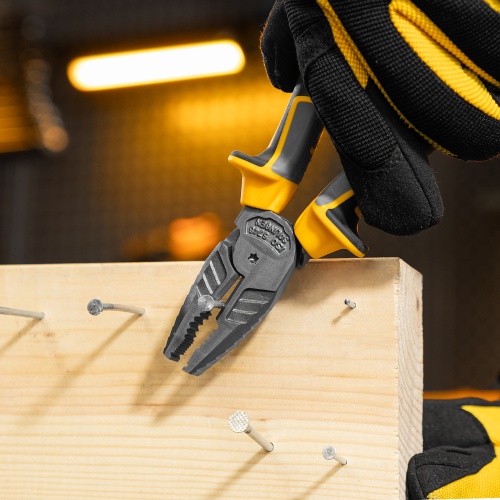 Плоскогубцы комбинированные 165 мм, трехкомпонентные рукоятки Denzel фото 14