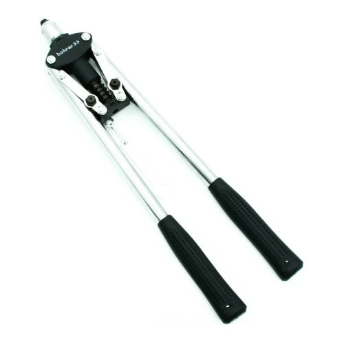 Силовой заклёпочник BOHRER 430 мм, заклепки 3,2; 4,0; 4,8, с удлиненными обрезиненными рукоятками 47015430 Силовой заклёпочник BOHRER 430 мм, заклепки 3,2; 4,0; 4,8, с удлиненными обрезиненными рукоятками 47015430