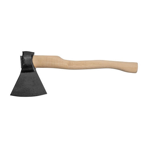 Топор-колун кованный, в сборе, 1350/1600 г, деревянное топорище, 500 мм фото 2