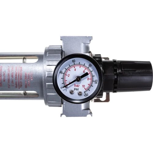 Фильтр влагоотделитель с индикатором давления 1/4" для пневмосистемы Forsage F-AFR802(47048) фото 6