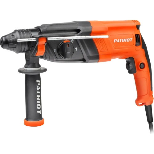 Перфоратор PATRIOT RH 243 SDS+, мощность 770 Вт, 2.6 Дж, 3 режима работы, макс.диаметр 24 мм, глубиномер, кейс 140301343 фото 5