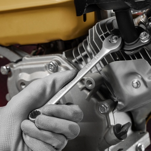 Ключ комбинированный, 13 мм, CrV, матовый хром Matrix фото 5