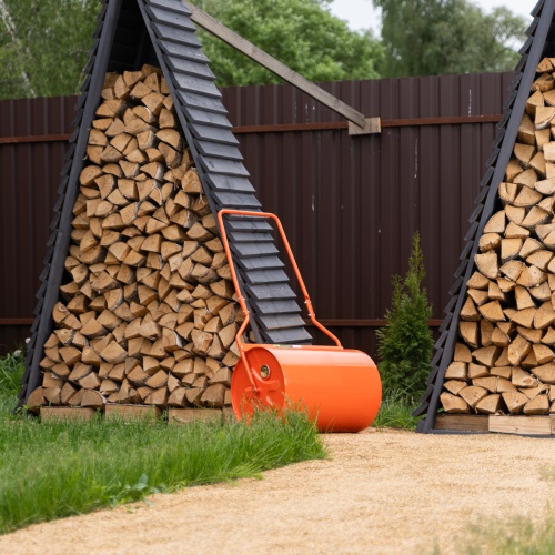 Каток газонный 70л, ручной, наливной, пробка-болт Сибртех фото 14