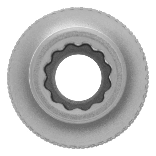 Головка торцевая, 9 мм, двенадцатигранная, CrV, под квадрат 1/2, хромированная Stels фото 4