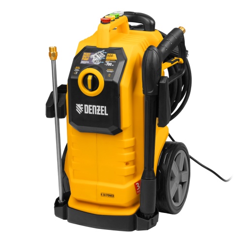 Моечная машина высокого давления K 50 Power, 2100 Вт, 150 бар, 600 л/ч, асинх. двиг.// Denzel фото 4