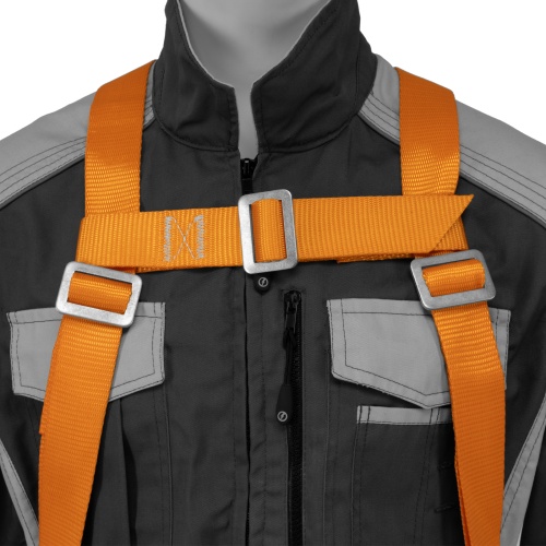 Удерживающая привязь УП IIД, с наплечными лямками, А-строп из синтетической ленты Сибртех фото 5 Удерживающая привязь УП IIД, с наплечными лямками, А-строп из синтетической ленты Сибртех фото 5