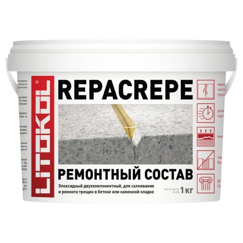 Ремонтный состав Litokol Repacrepe 1 кг Ремонтный состав Litokol Repacrepe 1 кг