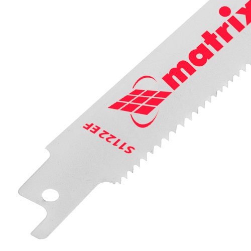 Полотна по металлу для сабельной пилы S1122EF 200/1.4 мм, Bimetal, 2 шт, Pro Matrix фото 4