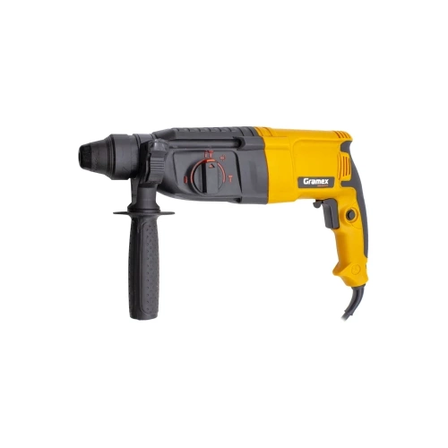 Перфоратор электрический Gramex HRH-980 (980Вт,0-1300об/мин,0-5500уд/мин,3,3Дж,3 реж,SDS+) кейс (1/4) 4195 Перфоратор электрический Gramex HRH-980 (980Вт,0-1300об/мин,0-5500уд/мин,3,3Дж,3 реж,SDS+) кейс (1/4) 4195