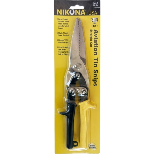 Ножницы по металлу NIKONA 300 мм, длинношейные 39-104 Ножницы по металлу NIKONA 300 мм, длинношейные 39-104