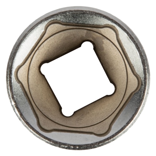 Головка торцевая, 24 мм, шестигранная, CrV, под квадрат 1/2, хромированная Matrix фото 4