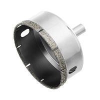 Сверло по стеклу и керамической плитке, 68 х 55 мм, цилиндрический хвостовик Сибртех