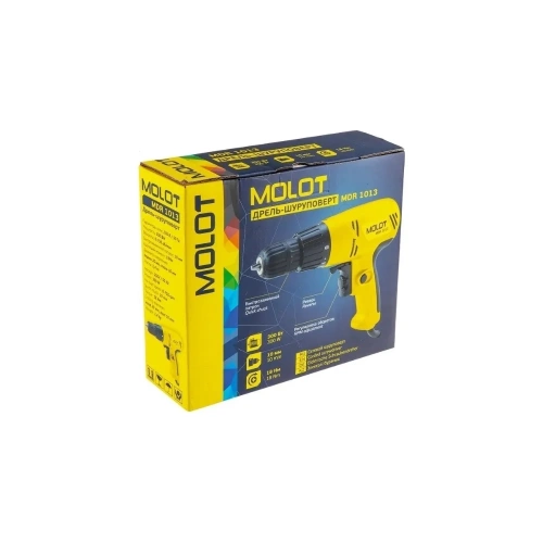 Cетевая дрель-шуруповерт MOLOT MDR10130019 фото 11 Cетевая дрель-шуруповерт MOLOT MDR10130019 фото 11