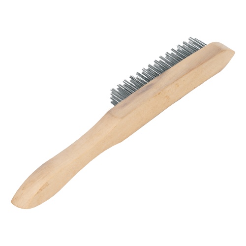 Щетка четырехрядная металлическая с деревянной ручкой Sparta фото 2