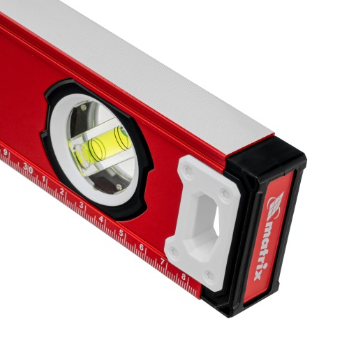 Уровень алюминиевый, фрезерованный, 3 глазка, 400 мм Matrix фото 7