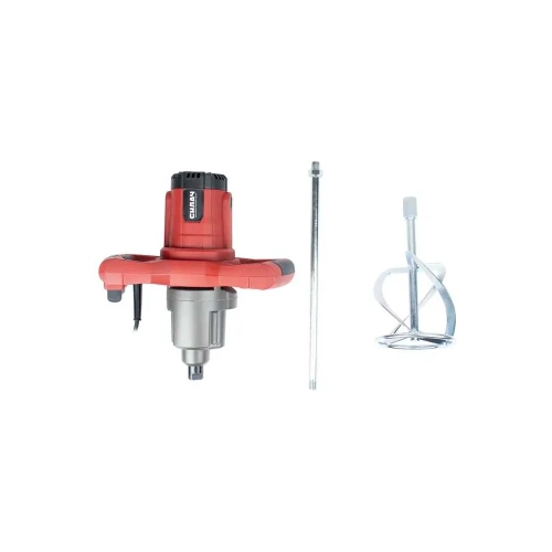 Строительный миксер СИЛАЧ ДЭМ-1500 (1500Вт, 2 скор, 0-580/0-900об/мин, насадка в комплекте) (1/2) 024101 фото 7