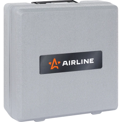 Гайковерт пневматический ударный композитный Airline 1/2"DR 330Нм PRO с головками 17пр. (9-27мм), кейс ATAZ101 фото 7