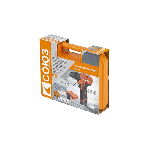 Аккумуляторная дрель-шуруповерт Союз ДШС-14-1Л фото 11