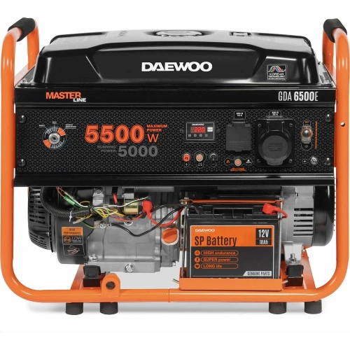 Бензиновый генератор DAEWOO GDA 6500E фото 3
