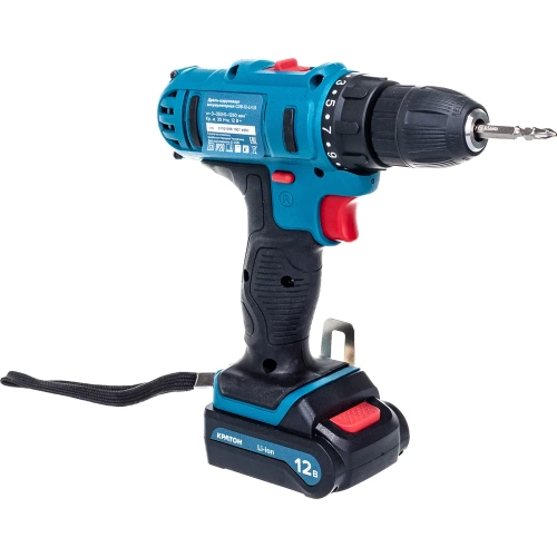 Аккумуляторная дрель-шуруповерт Кратон CDB-12-Li-1,5 3 11 01 058 фото 11 Аккумуляторная дрель-шуруповерт Кратон CDB-12-Li-1,5 3 11 01 058 фото 11