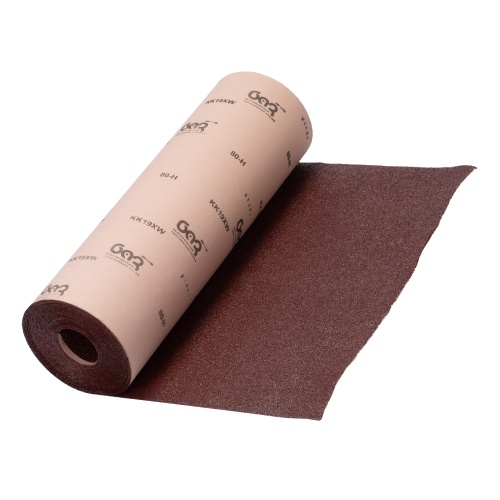 Шкурка на тканевой основе, зернистость № 80, 775 мм х 20 м, "БАЗ" Шкурка на тканевой основе, зернистость № 80, 775 мм х 20 м, "БАЗ"