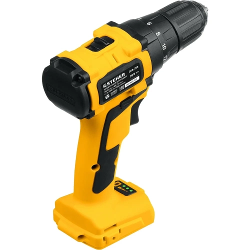 Бесщеточная дрель-шуруповерт STEHER 20В, без АКБ CDB-200 фото 5 Бесщеточная дрель-шуруповерт STEHER 20В, без АКБ CDB-200 фото 5