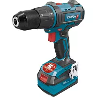 Ударная аккумуляторная бесщеточная дрель-шуруповерт КРАТОН OFA BICD18 АКБ 2,0А·ч; ЗУ + кейс 3 11 01 074