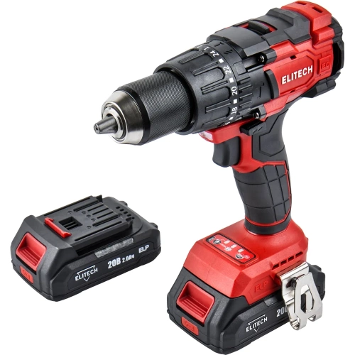 Дрель аккумуляторная Elitech ДА 21УБЛ2 (E2201.048.01) 205682 Дрель аккумуляторная Elitech ДА 21УБЛ2 (E2201.048.01) 205682