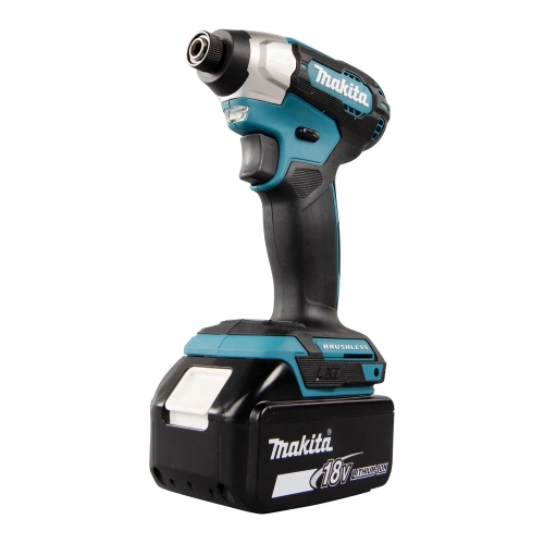 Аккумуляторный ударный шуруповерт Makita 18В, BL, XPT, Li-ion, 140 Нм, 2 скорости DTD157RTJ фото 5 Аккумуляторный ударный шуруповерт Makita 18В, BL, XPT, Li-ion, 140 Нм, 2 скорости DTD157RTJ фото 5
