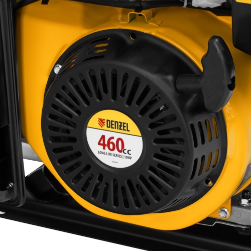 Генератор бензиновый PS 90 ED-3, 9.0 кВт, переключение режима 230 В/400 В, 25 л, электростартер Denzel фото 13