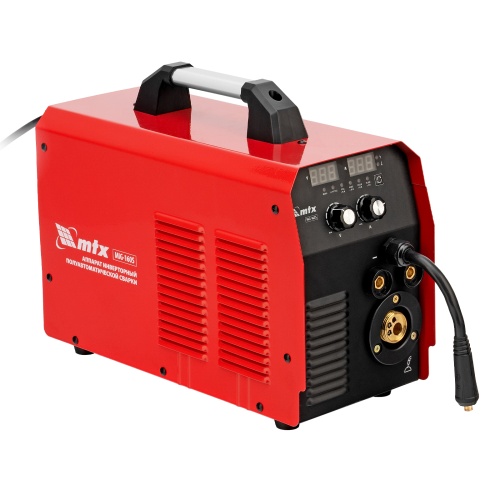 Аппарат инвертор. полуавтомат. cварки MIG-160S, 160A, ПВ 60%, катушка 5 кг MTX фото 2