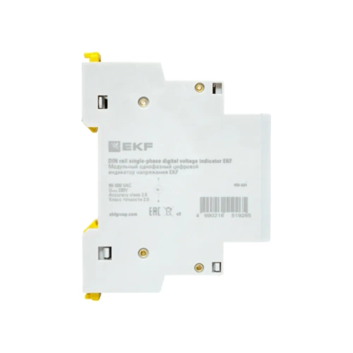 Модульный однофазный цифровой индикатор напряжения EKF VDI-G31 фото 5 Модульный однофазный цифровой индикатор напряжения EKF VDI-G31 фото 5