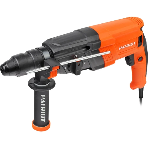 Перфоратор PATRIOT RH 243Q SDS+, мощность 770 Вт, 2.6 Дж, 3 режима работы, быстросменный патрон QCC, макс.диаметр 24 мм, глубиномер, кейс 140301344 фото 5
