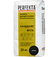 Затирка для брусчатки Perfekta Ландшафт Фуга водонепроницаемая черная 25 кг