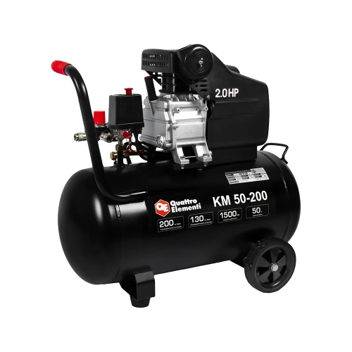 Поршневой масляный компрессор QUATTRO ELEMENTI KM 50-200 248-474 фото 3