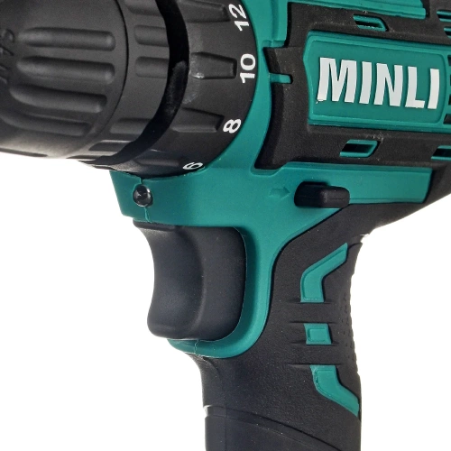 Аккумуляторная дрель-шуруповерт MINLI 10mm 25N.m Li-ion 18Vx2 DC103.2-2.0A фото 11