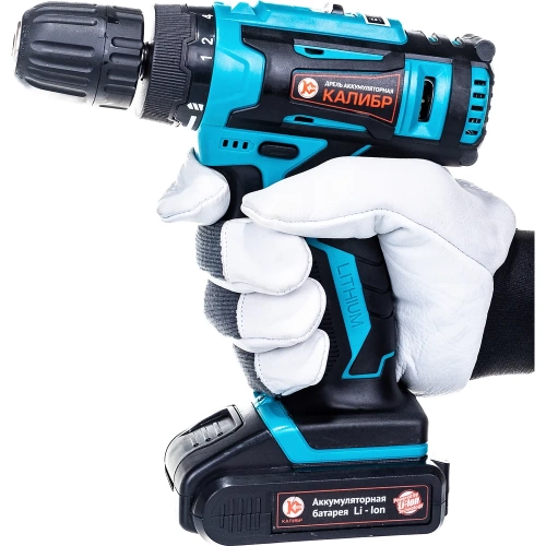 Аккумуляторная дрель-шуруповерт Калибр ДА-14,4-2А+ 00000071065 фото 7