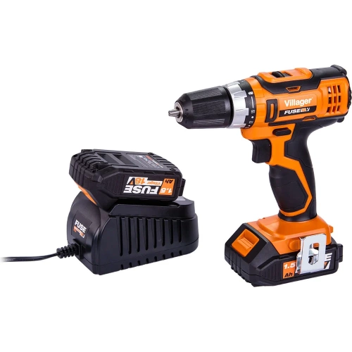 Компактная аккумуляторная дрель-шуруповерт Villager VLN 3220-1BCB 056358 Компактная аккумуляторная дрель-шуруповерт Villager VLN 3220-1BCB 056358