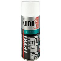 Грунт-аэрозоль алкидный Kudo KU-2004 белый