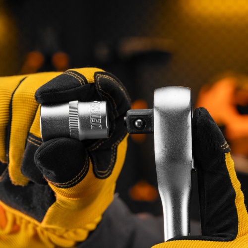 Ключ-трещотка 1/2", 90 зубьев, с быстрым сбросом, CrV Denzel фото 9 Ключ-трещотка 1/2", 90 зубьев, с быстрым сбросом, CrV Denzel фото 9