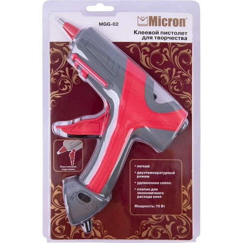 Клеевой пистолет для творчества Micron MGG-02 d 11.2 мм 664932 фото 4 Клеевой пистолет для творчества Micron MGG-02 d 11.2 мм 664932 фото 4