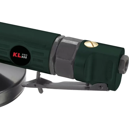 Профессиональная пневматическая шлифмашина KLPRO болгарка, 125мм, 1100 об/мин, штуцер 1/4 16907 KLHA185 фото 4 Профессиональная пневматическая шлифмашина KLPRO болгарка, 125мм, 1100 об/мин, штуцер 1/4 16907 KLHA185 фото 4