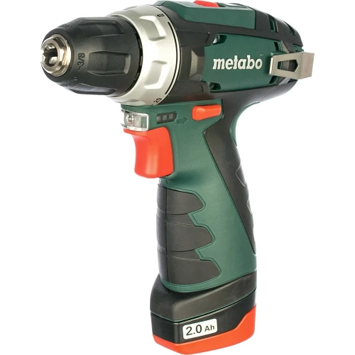 Аккумуляторная дрель Metabo PowerMaxx BS 12 В, 1х2.0, патрон, сумка 600079500 Аккумуляторная дрель Metabo PowerMaxx BS 12 В, 1х2.0, патрон, сумка 600079500