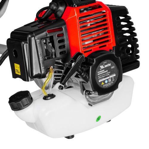 Триммер бензиновый MT-43, 43 см³, неразъемная штанга, состоит из 2 частей MTX фото 8