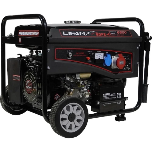 Бензиновый генератор LIFAN 7000E3 (6GF2-4) 220/380В, 6/6,5 кВт, 15 л.с. 00-00000119 фото 5 Бензиновый генератор LIFAN 7000E3 (6GF2-4) 220/380В, 6/6,5 кВт, 15 л.с. 00-00000119 фото 5