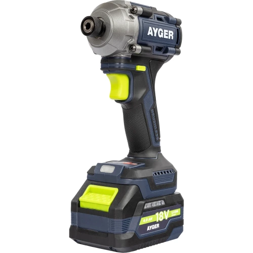 Аккумуляторный бесщеточный винтоверт AYGER ABS20BL4 фото 3 Аккумуляторный бесщеточный винтоверт AYGER ABS20BL4 фото 3